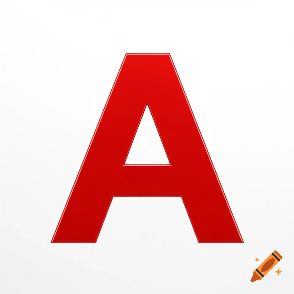 A red letter A logo on a white background.