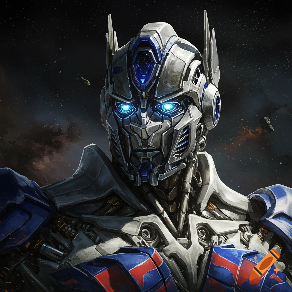 Optimus Prime in space