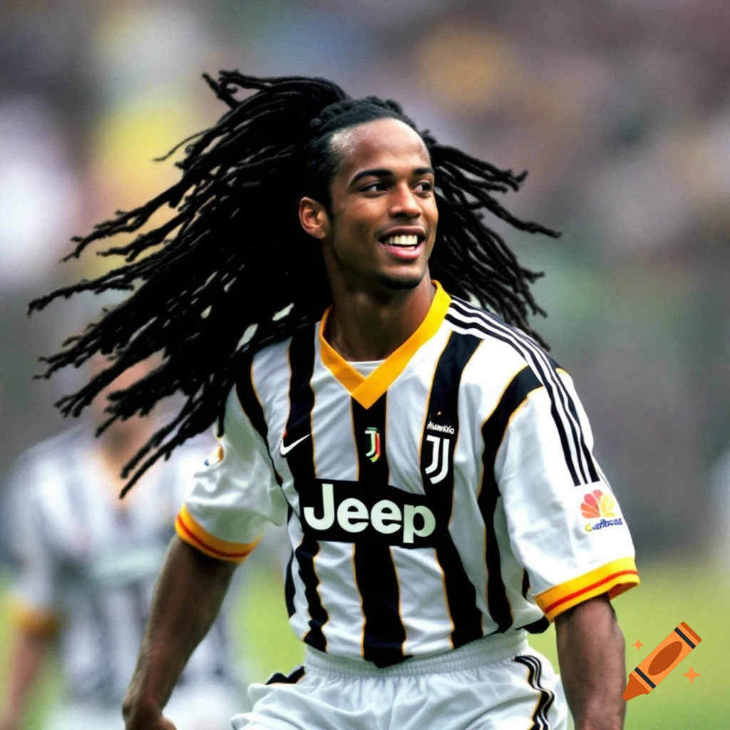 Sculpture of Edgar Davids created on Craiyon