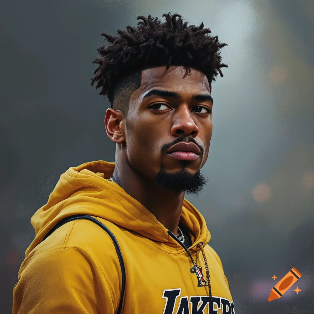 A man with dreadlocks wearing a yellow hoodie.
