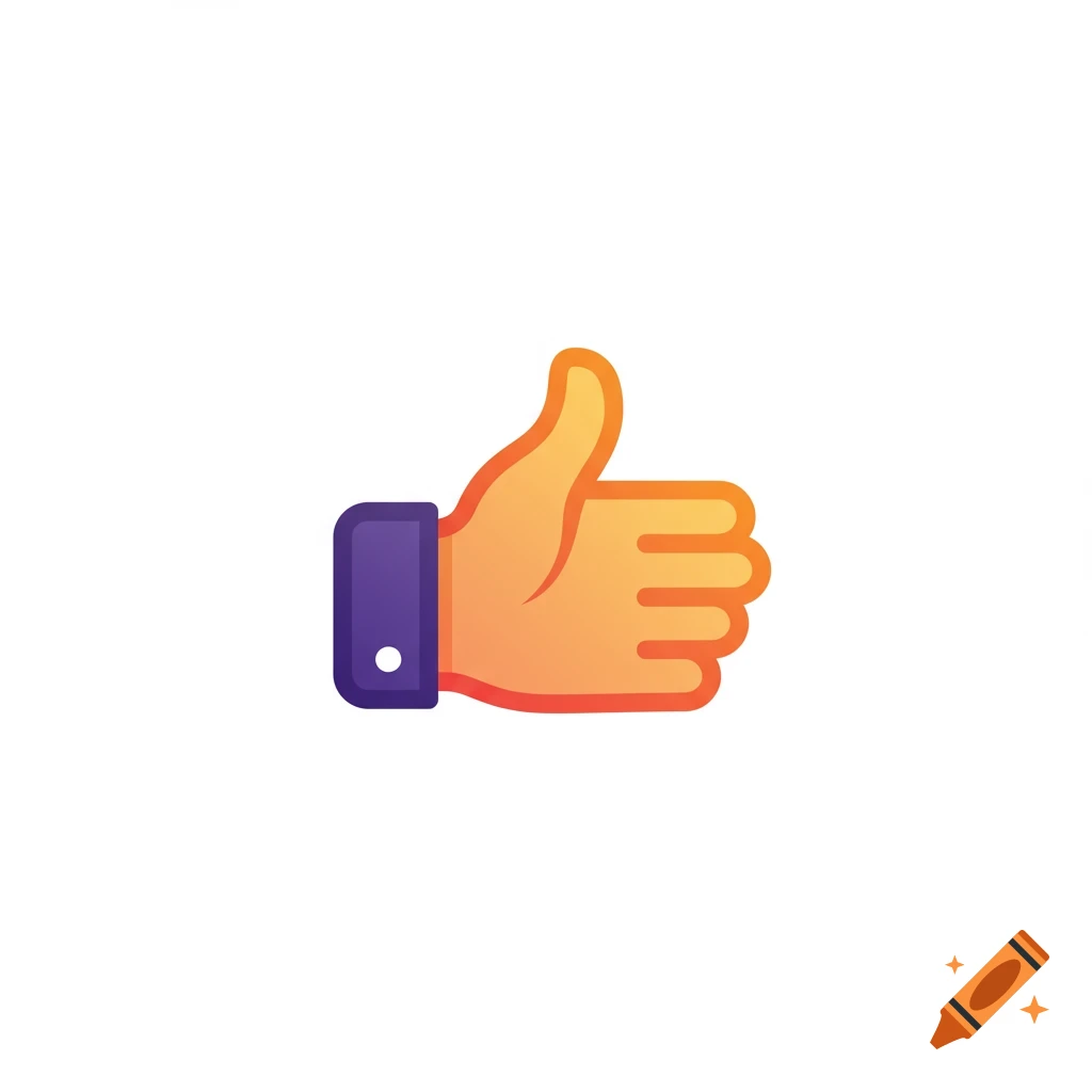Thumbs up hand icon