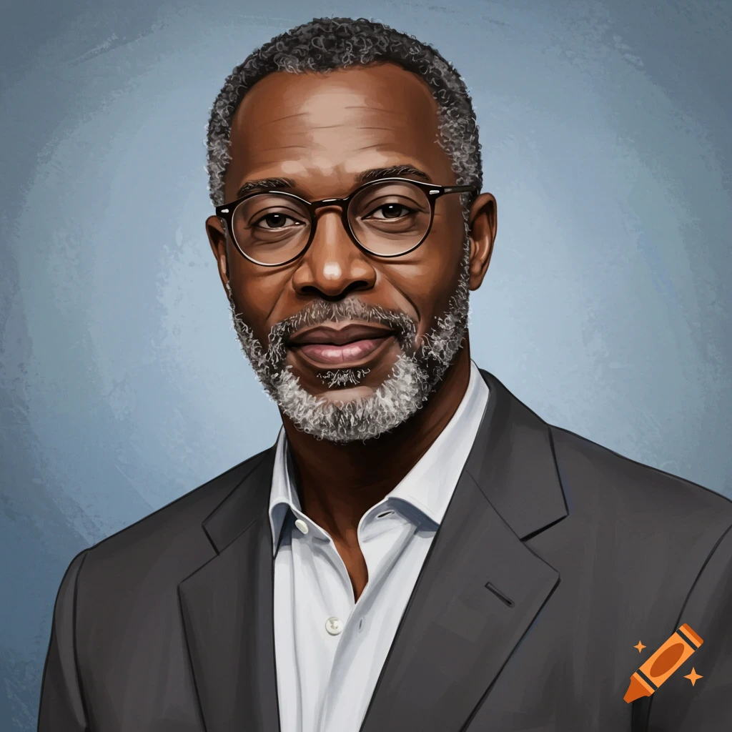 A man with grey hair, a beard, and glasses.