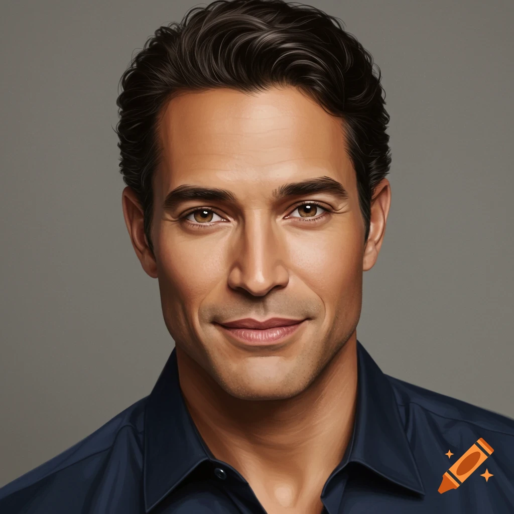 A man smiling.