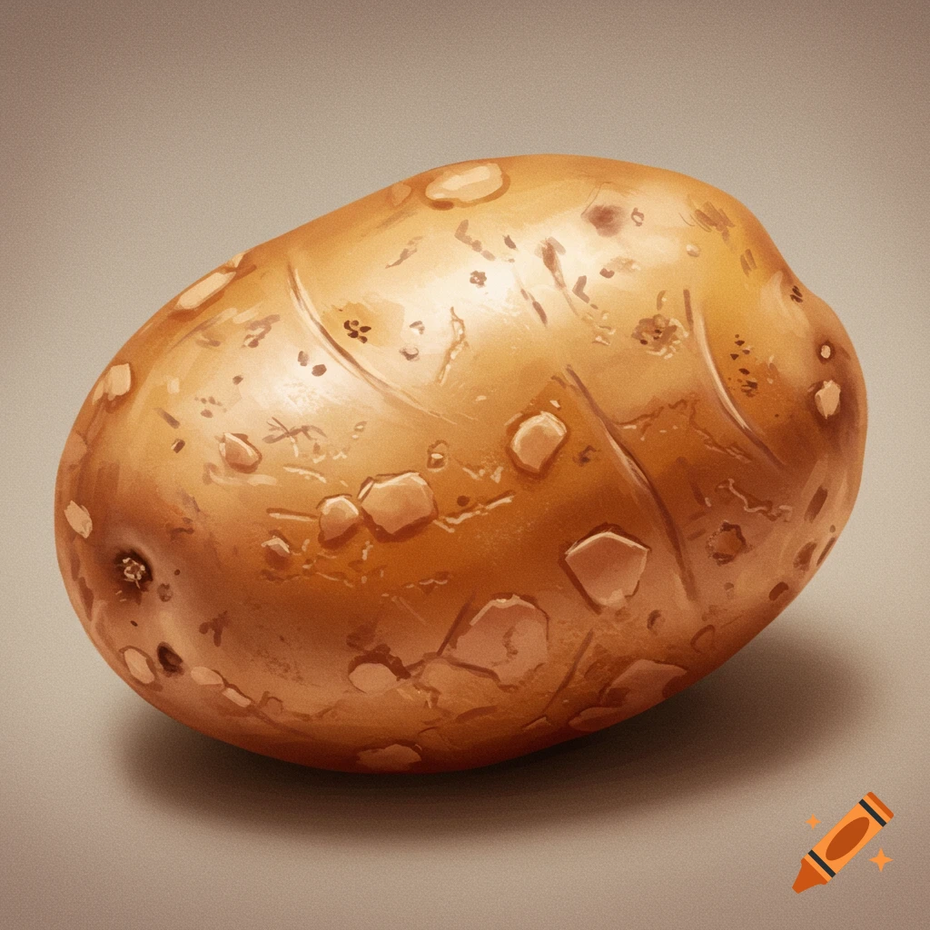 A single potato.