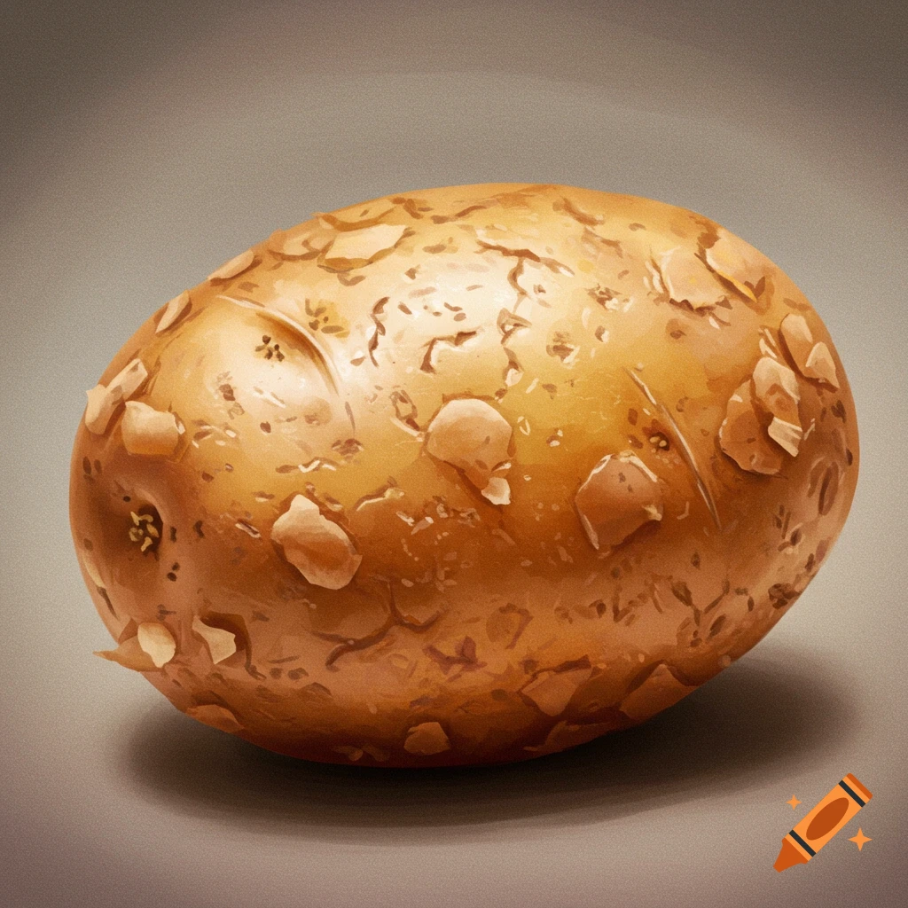 A single potato.