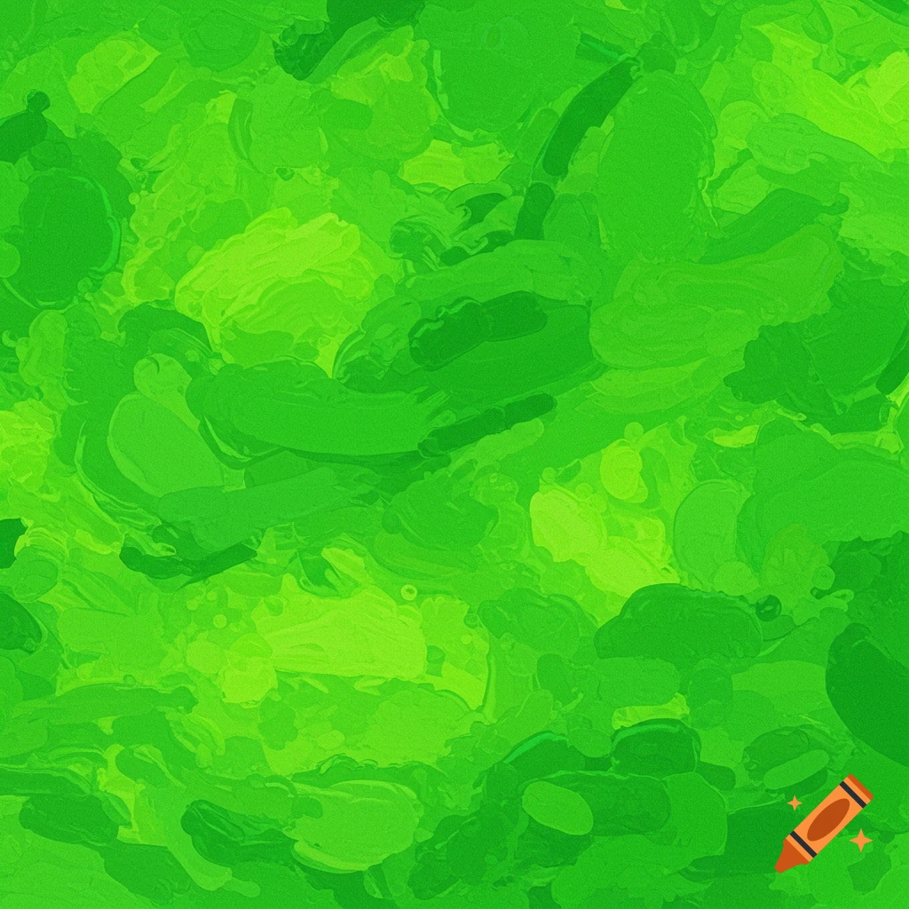 An abstract image featuring shades of green brushstrokes.