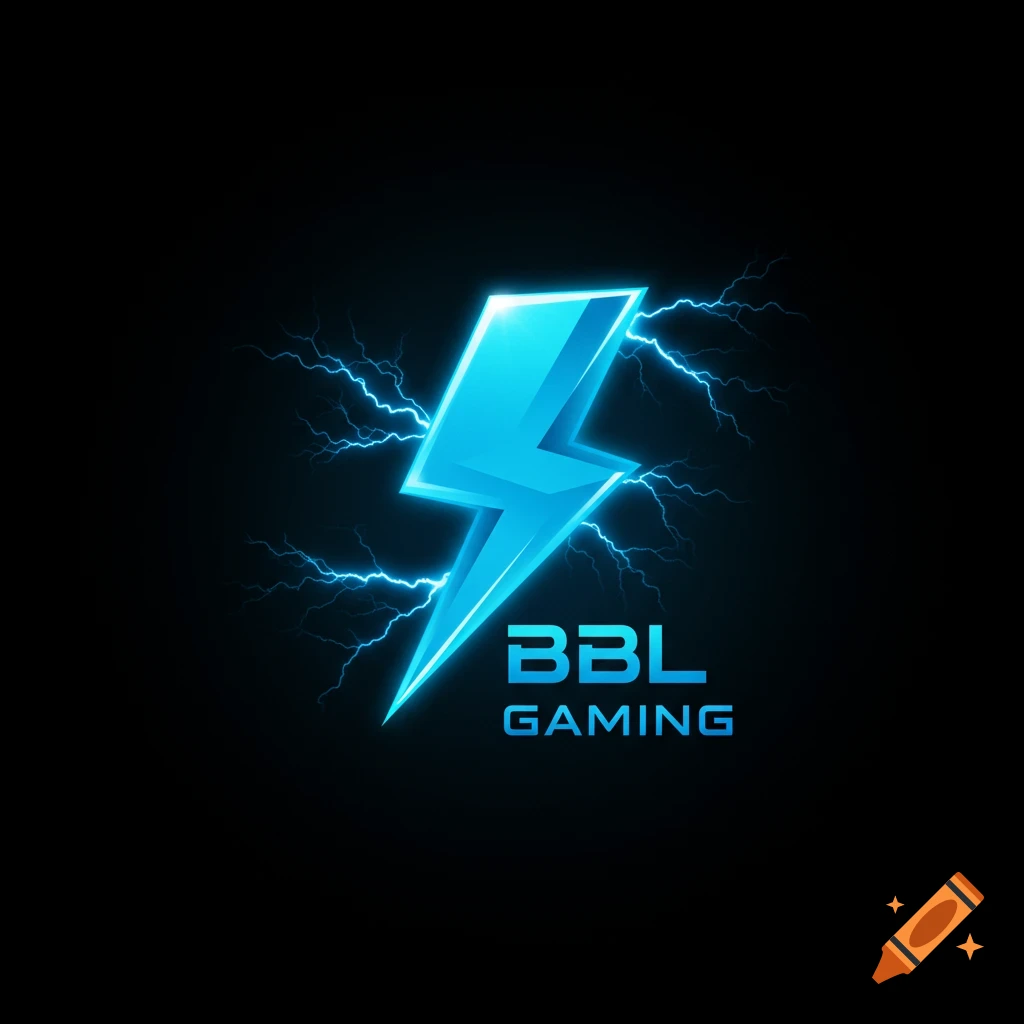 Logo with a blue lightning bolt and the text BBL GAMING.