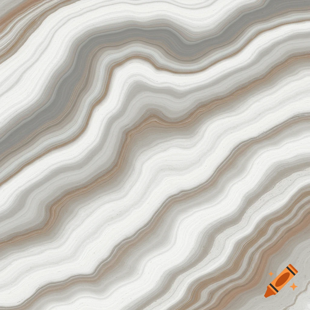 Abstract image of swirling white, grey, and brown lines resembling marble or agate texture.
