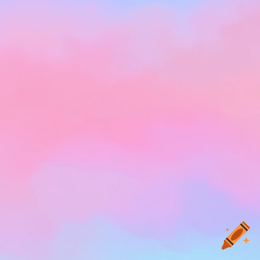 A background of pastel pink, purple, and blue gradient.