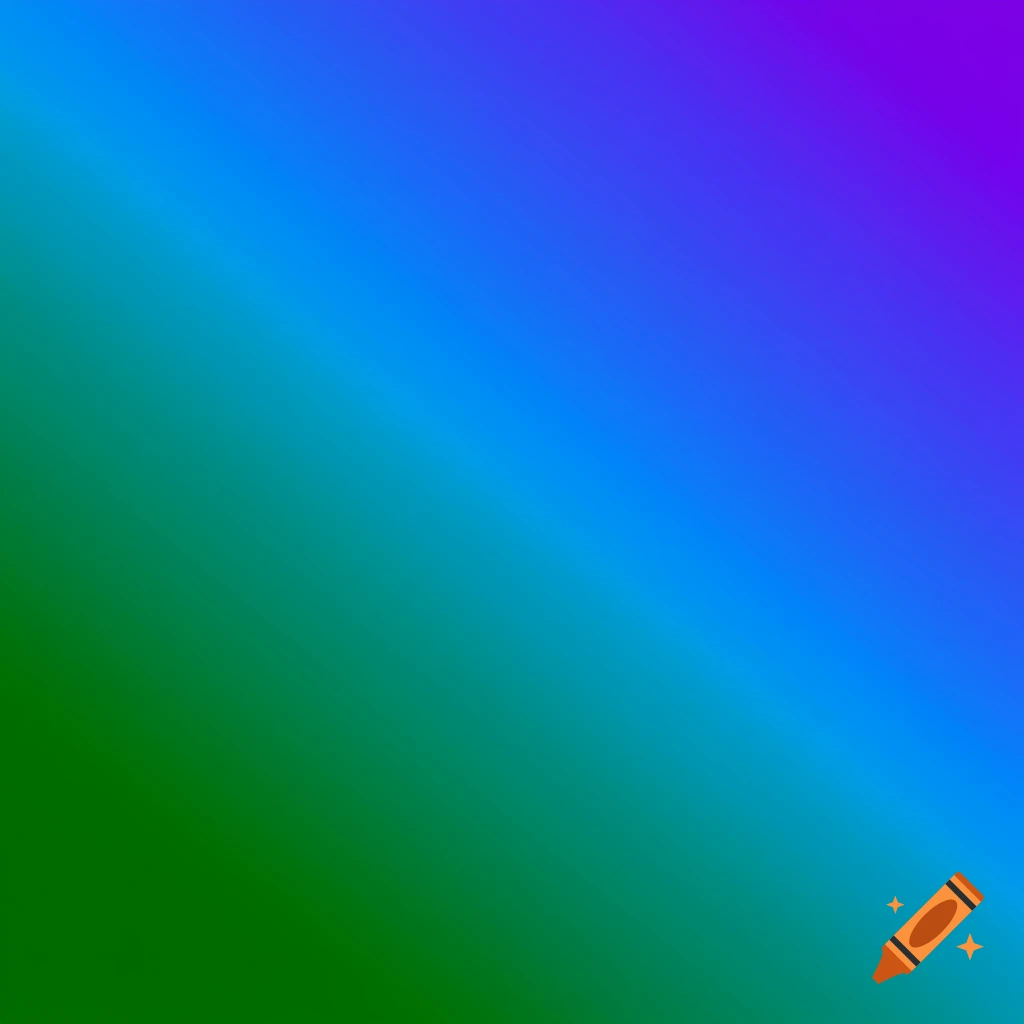A glowing diagonal gradient from green to blue to purple.