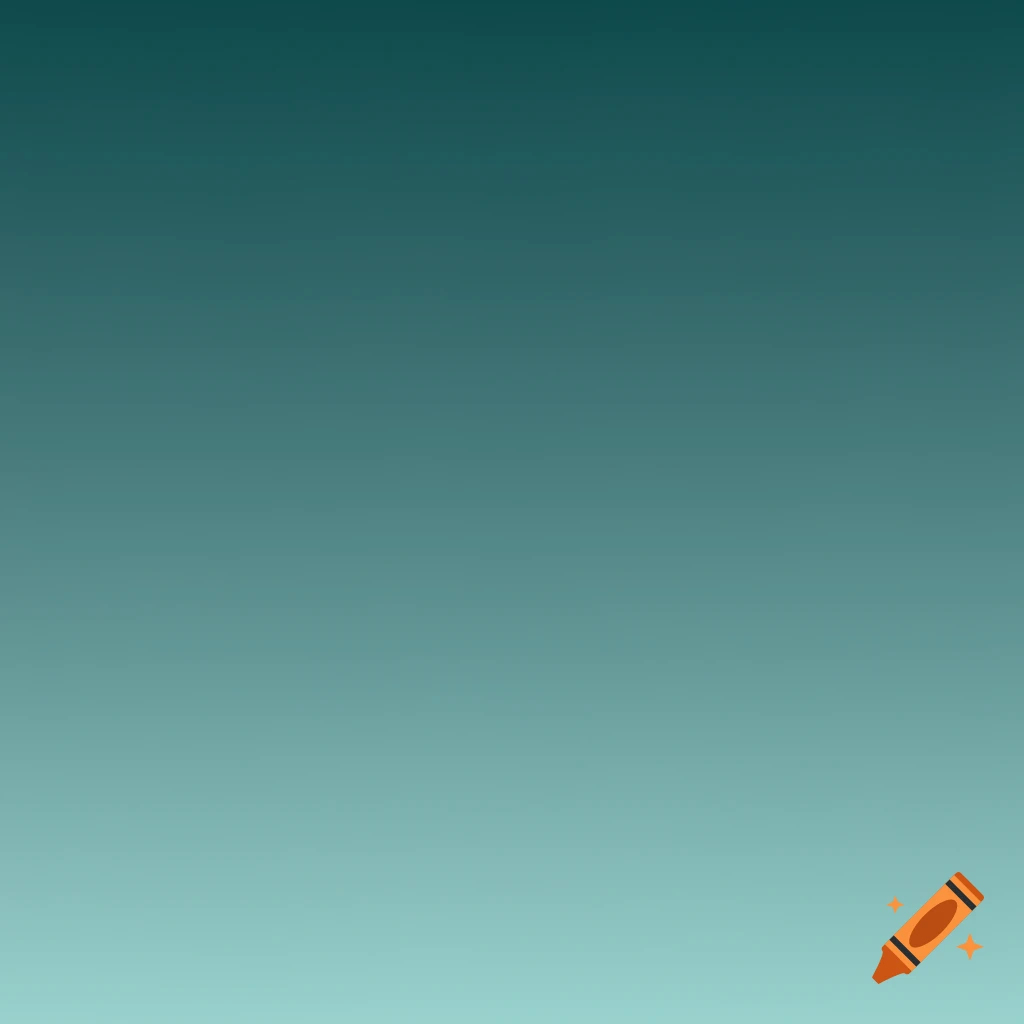 A smooth gradient from dark teal to light teal.