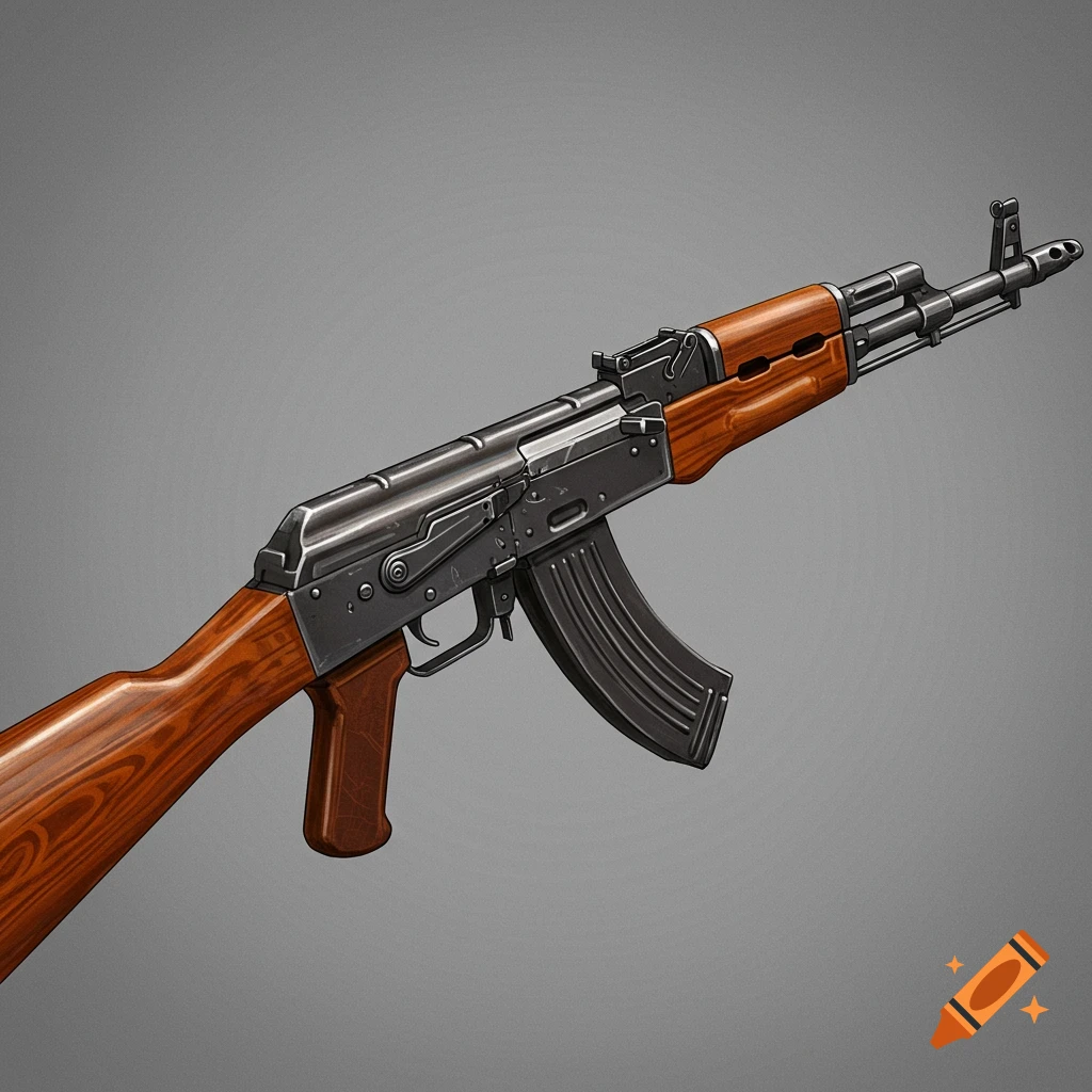AK-47 rifle