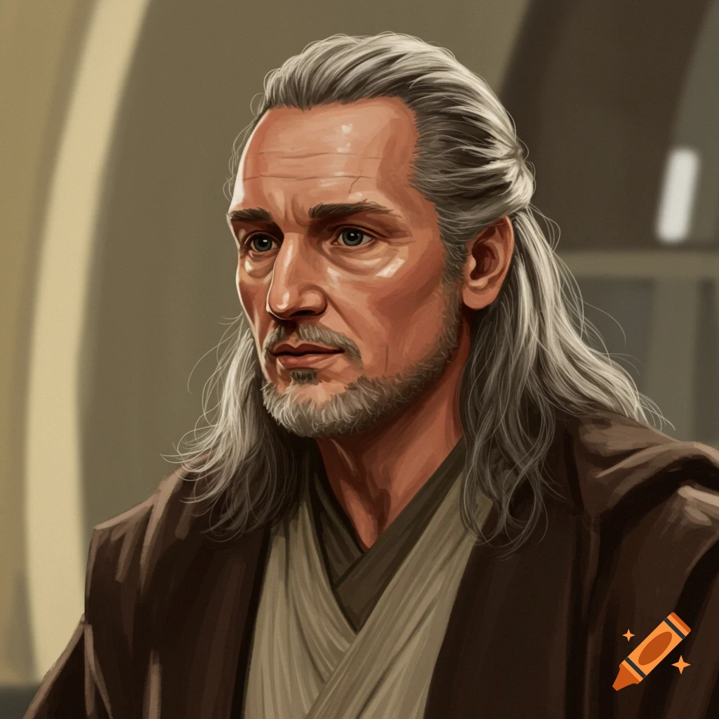 Portrait of Qui-Gon Jinn