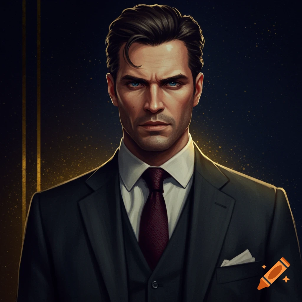 A man in a suit
