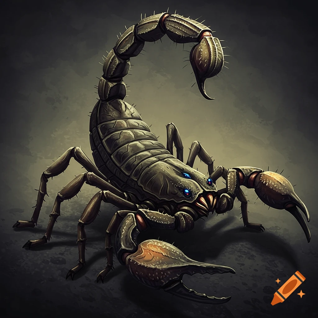 A scorpion