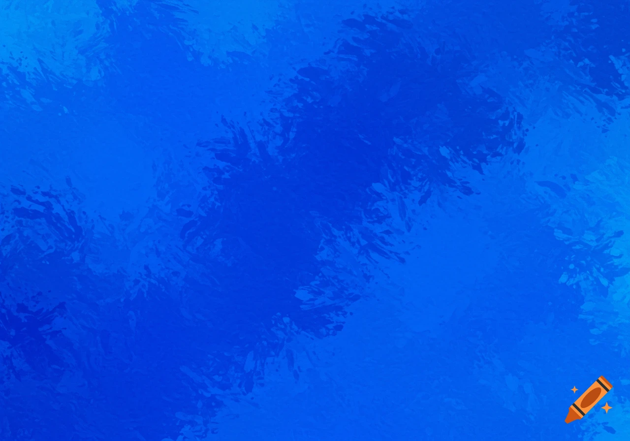 Abstract image with various shades of blue brushstrokes.