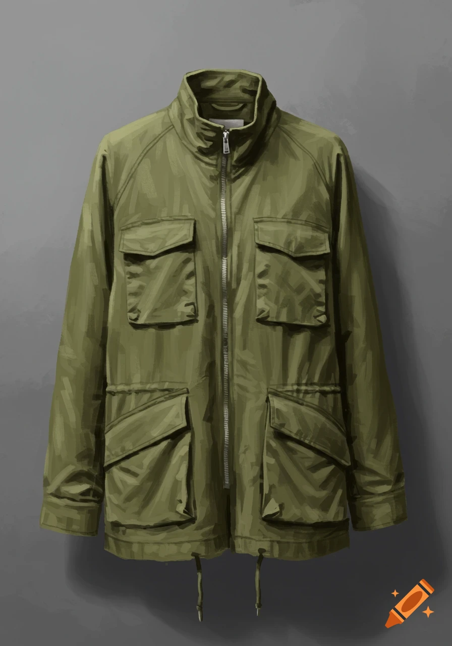Olive green jacket
