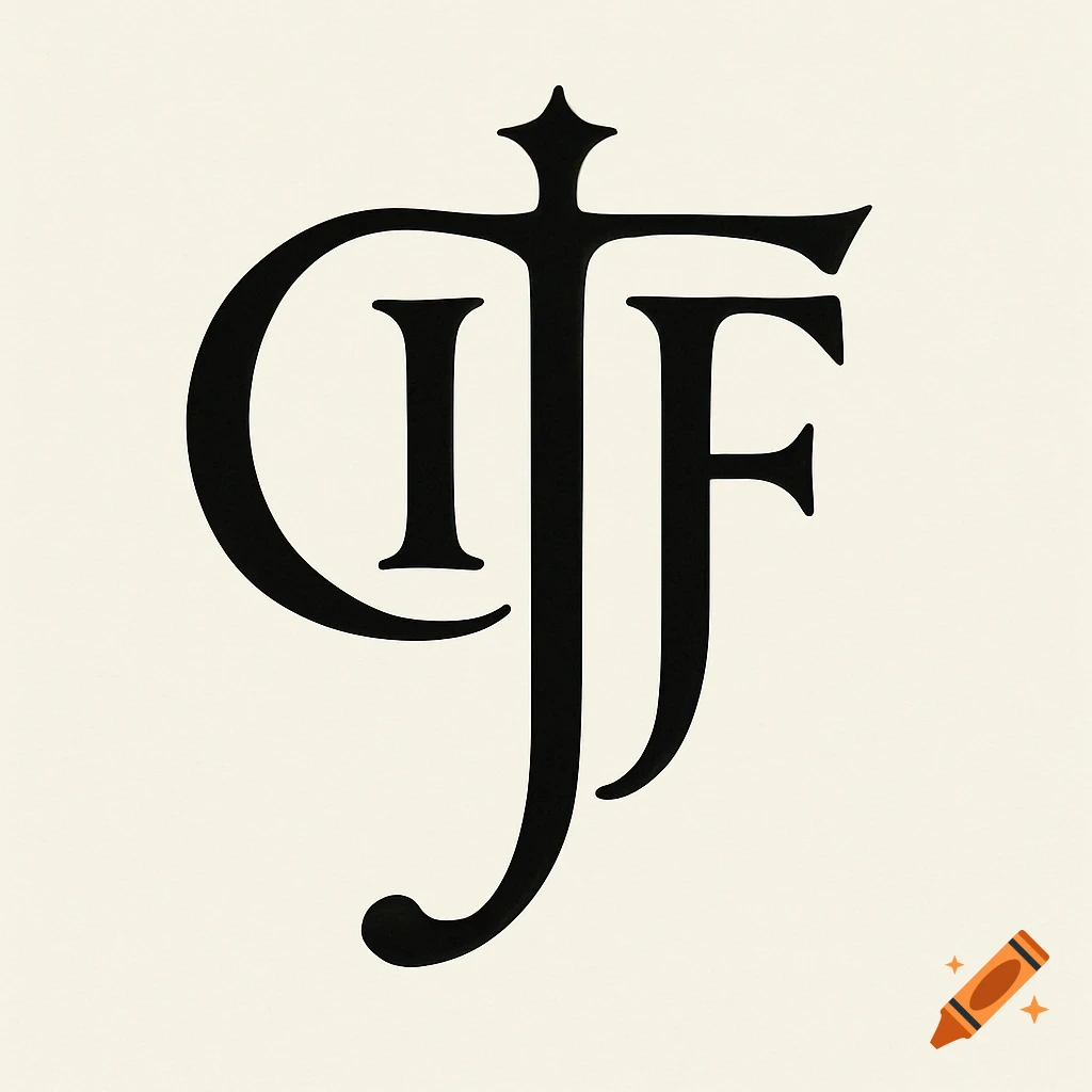 Black monogram combining letters C, I, J, F on a light background.