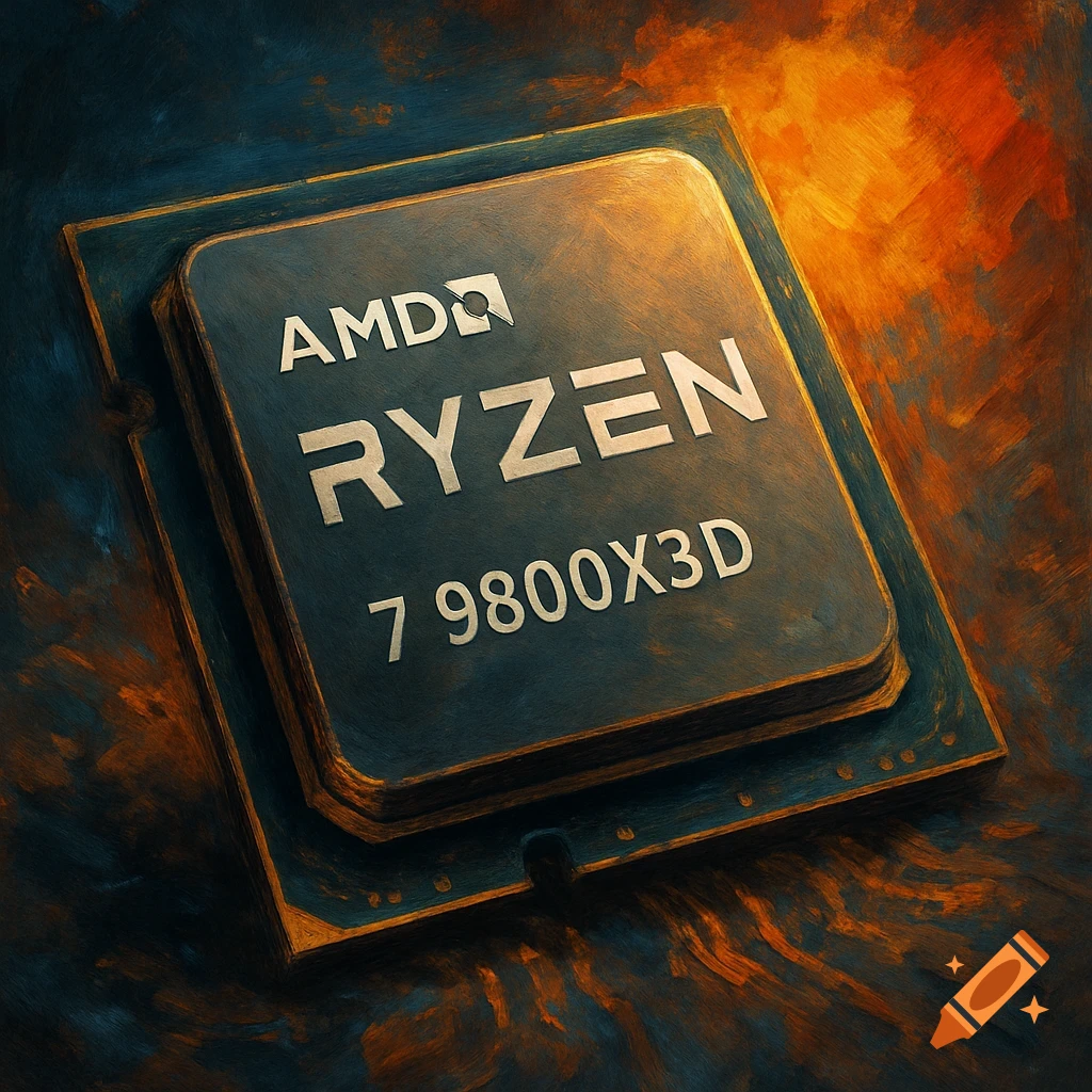 AMD Ryzen processor.
