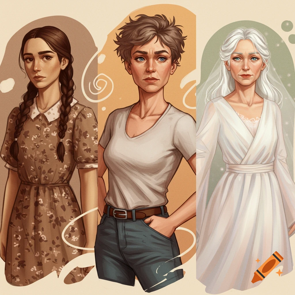 Portraits images created on Craiyon