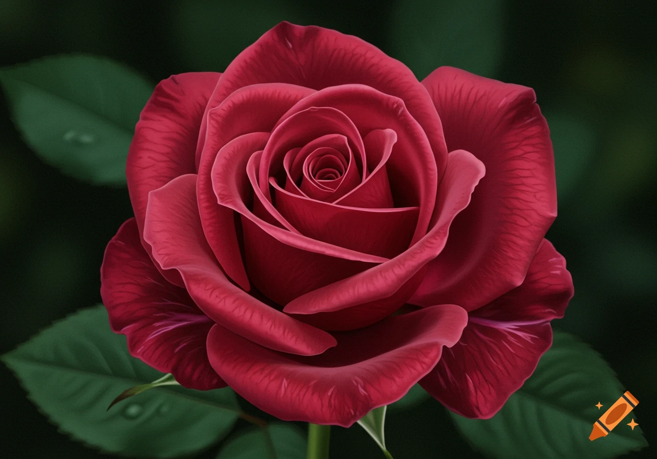 Close-up of a single red rose