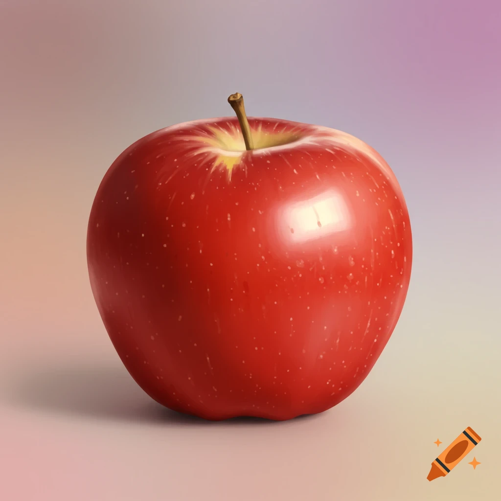 Image of a red apple.