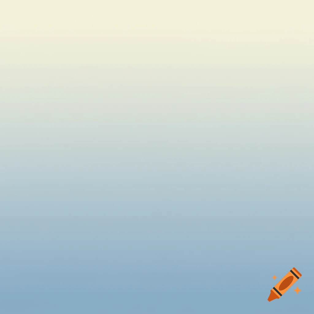 A smooth color gradient from light yellow at the top to muted blue at the bottom.