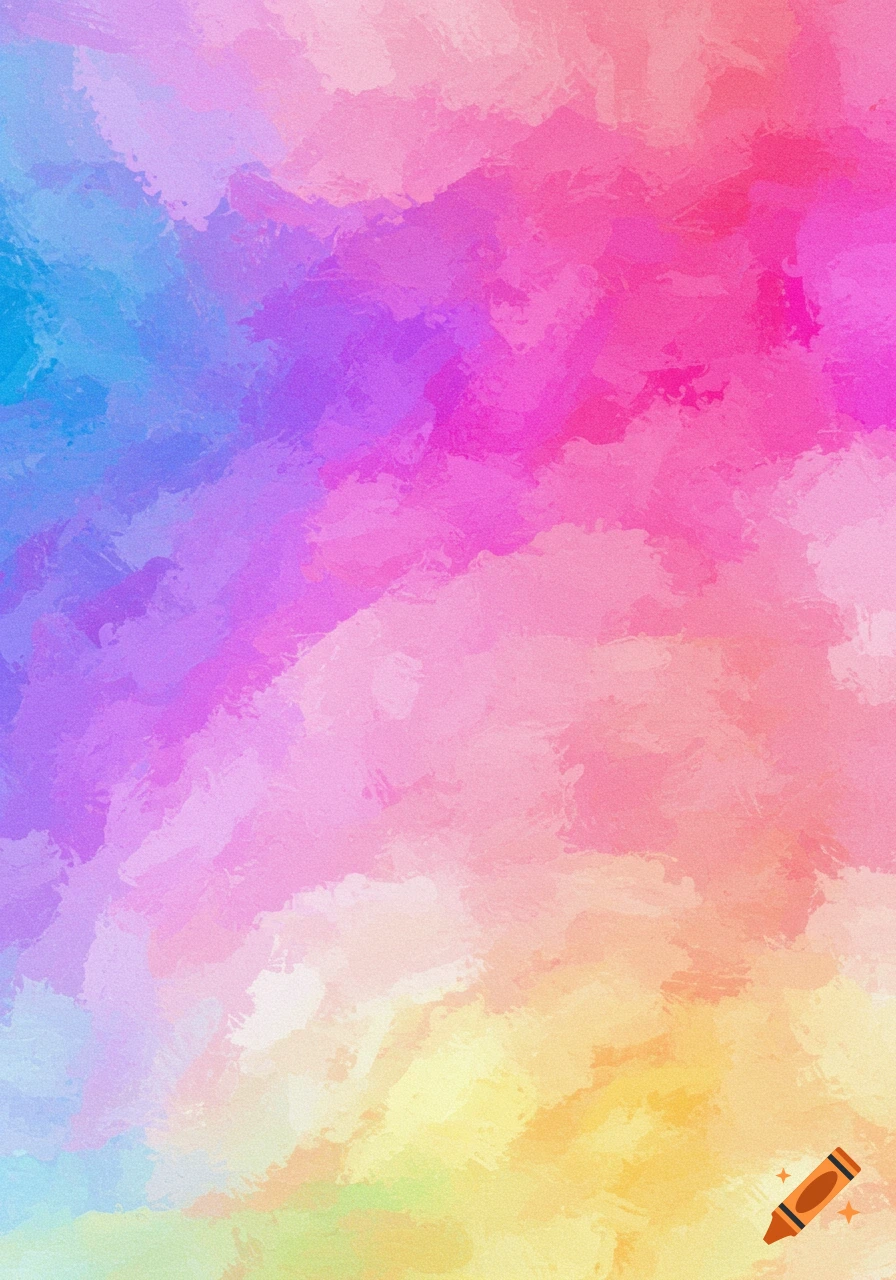 Abstract pastel background with blended pink, purple, blue, green, and yellow colors.