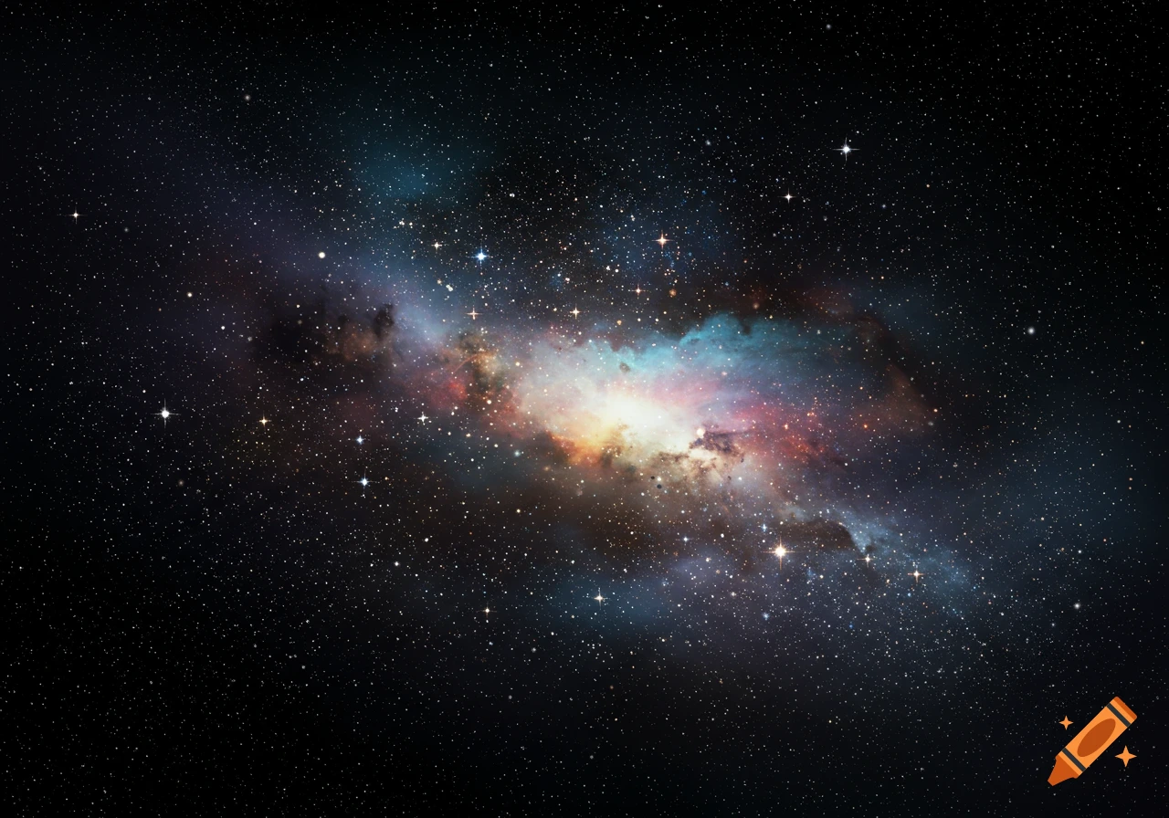 A vibrant nebula surrounded by stars in the dark expanse of space.