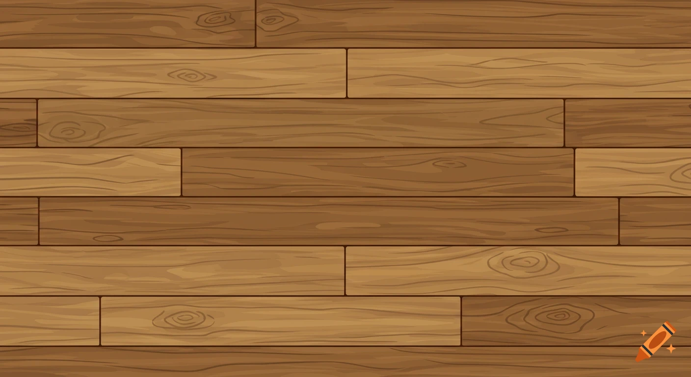 A seamless pattern of brown wooden planks.