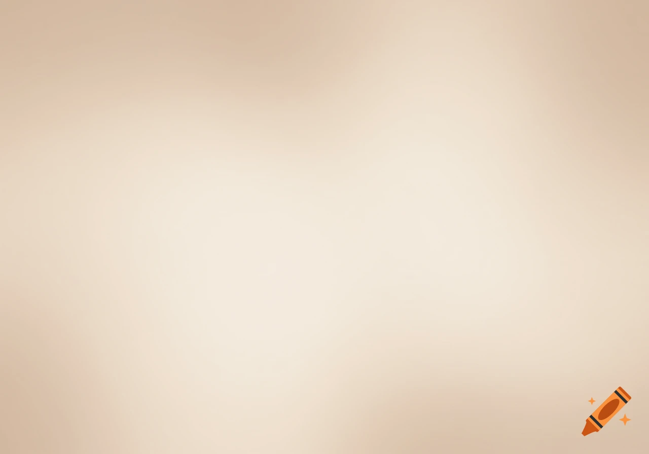 Smooth light beige abstract gradient background.