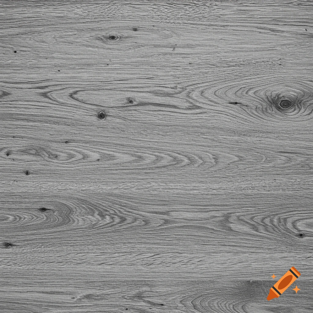 Grayscale close-up texture of wood grain