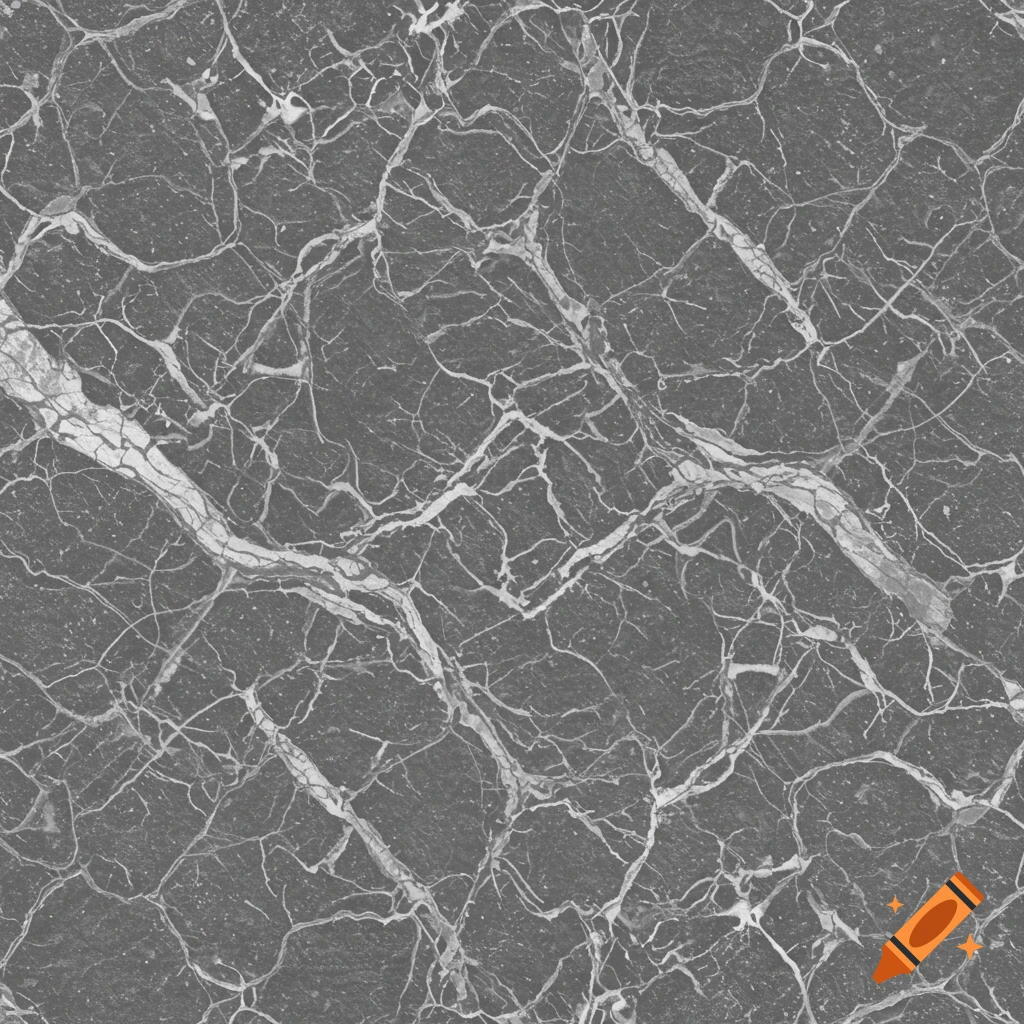 A texture resembling dark gray marble with white veins.