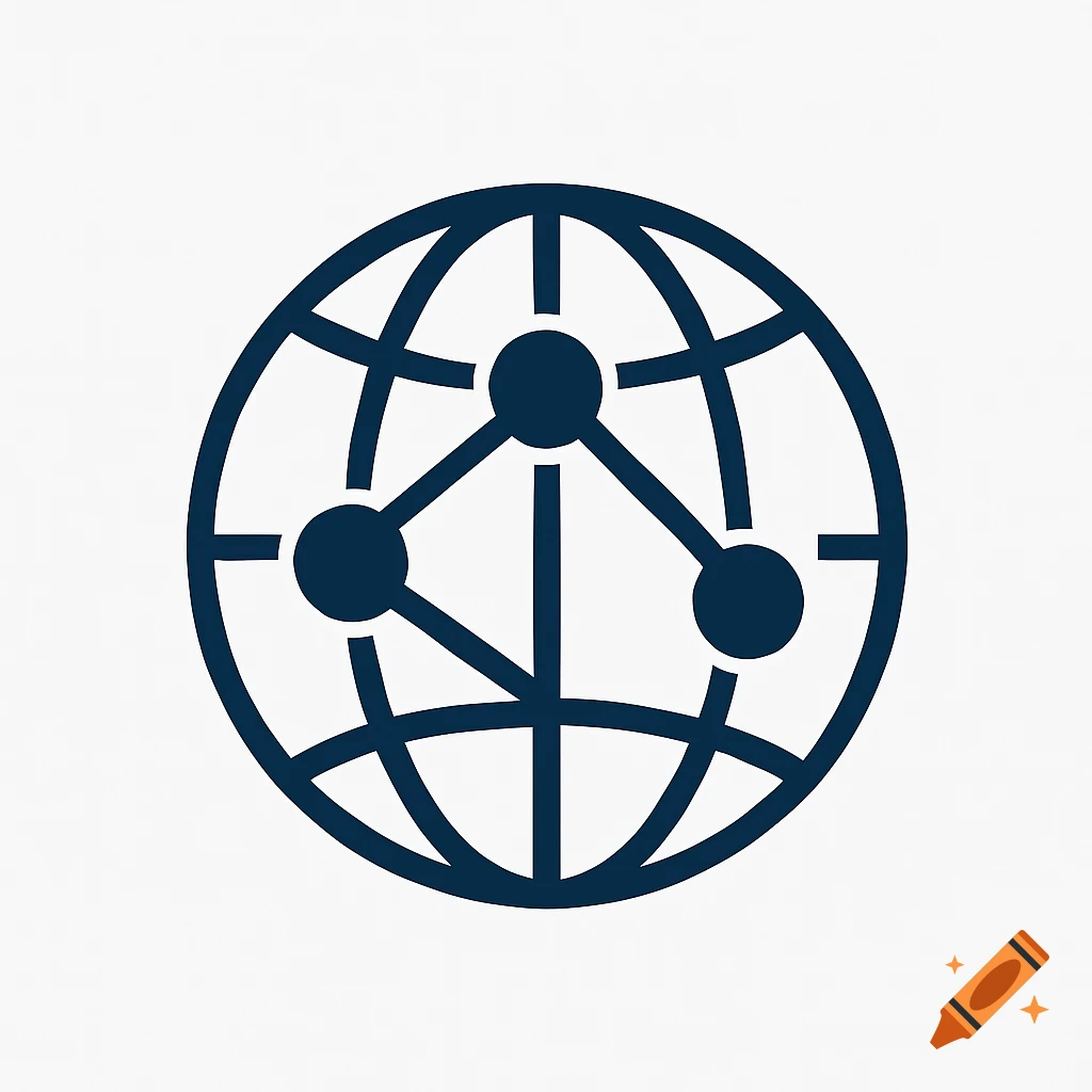 Global network icon
