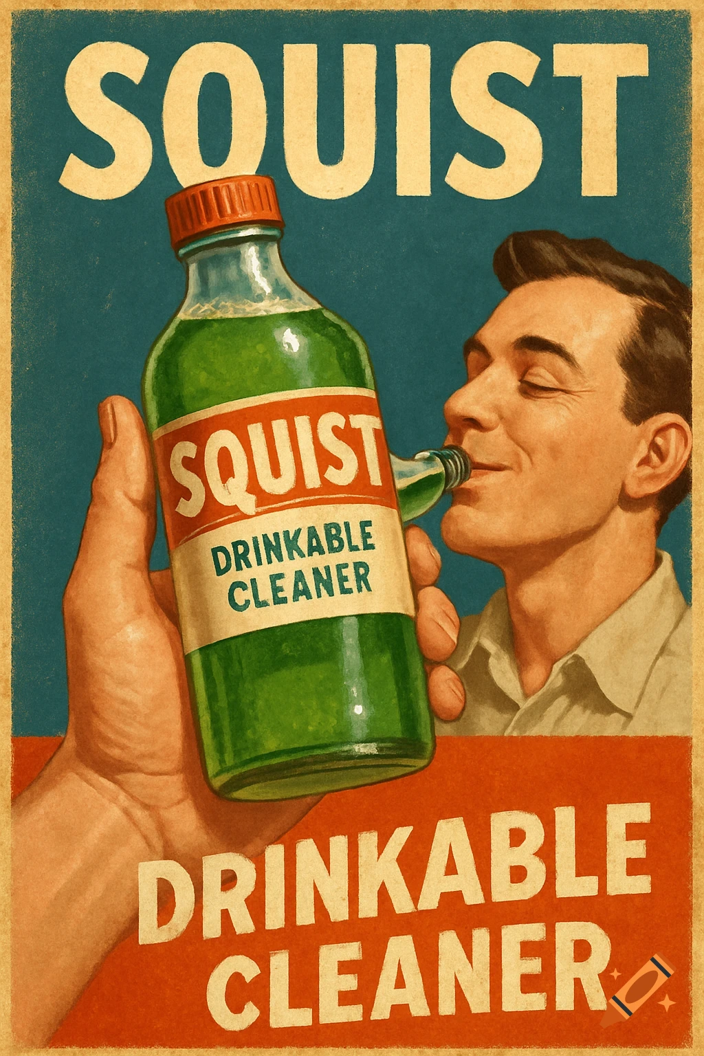 Advertisement images created on Craiyon