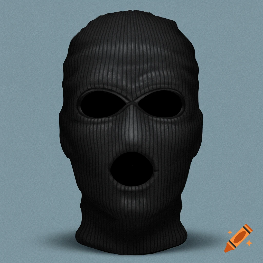 A black ski mask.