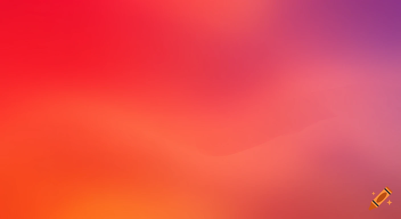 Smooth color gradient transitioning from orange and red to pink and purple.