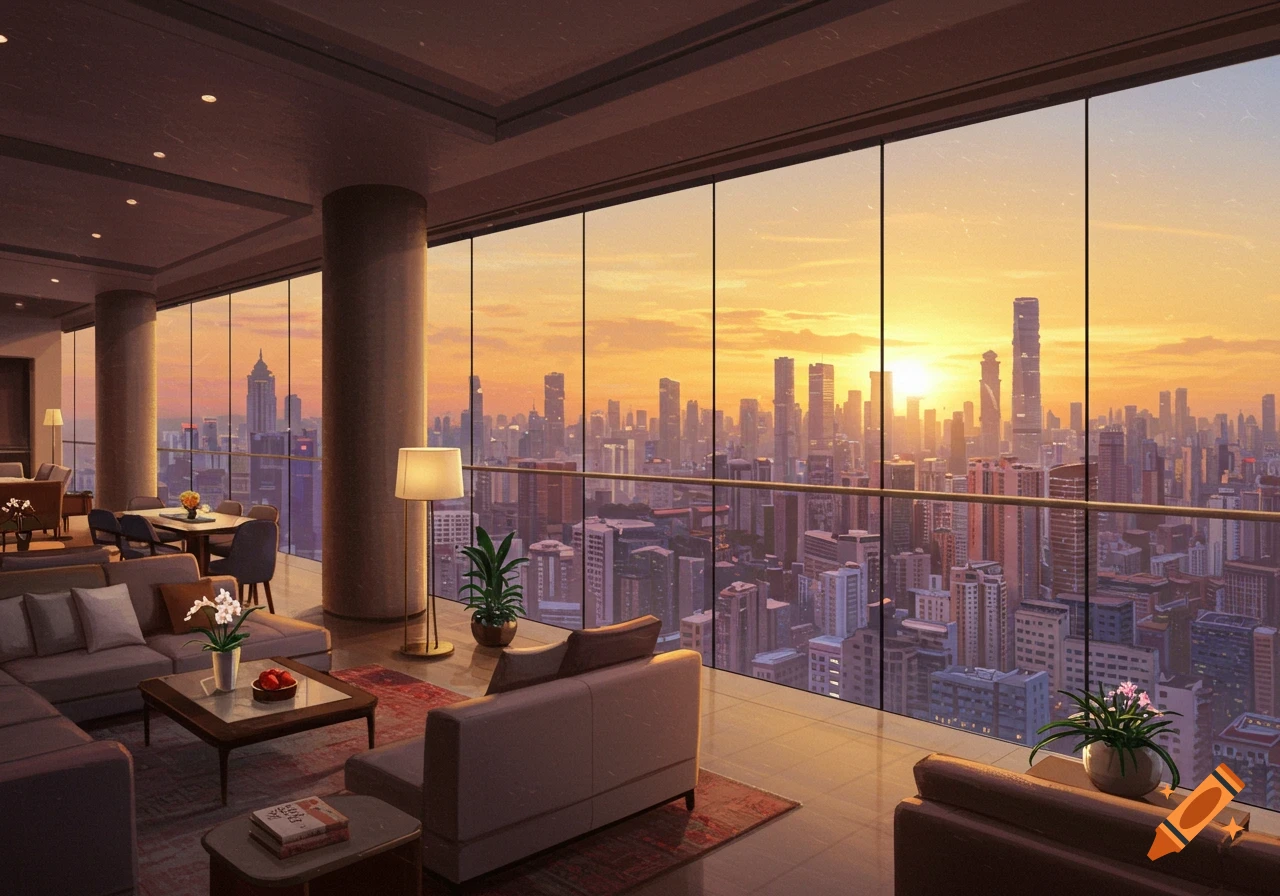 A closer look at Luxury Apartment Views Sunset