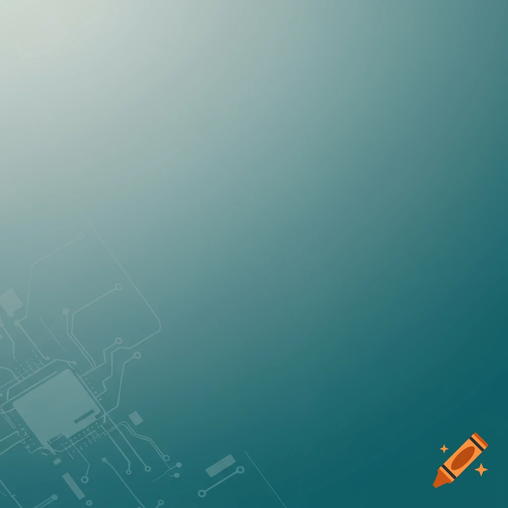 Gradient background with abstract circuit board pattern