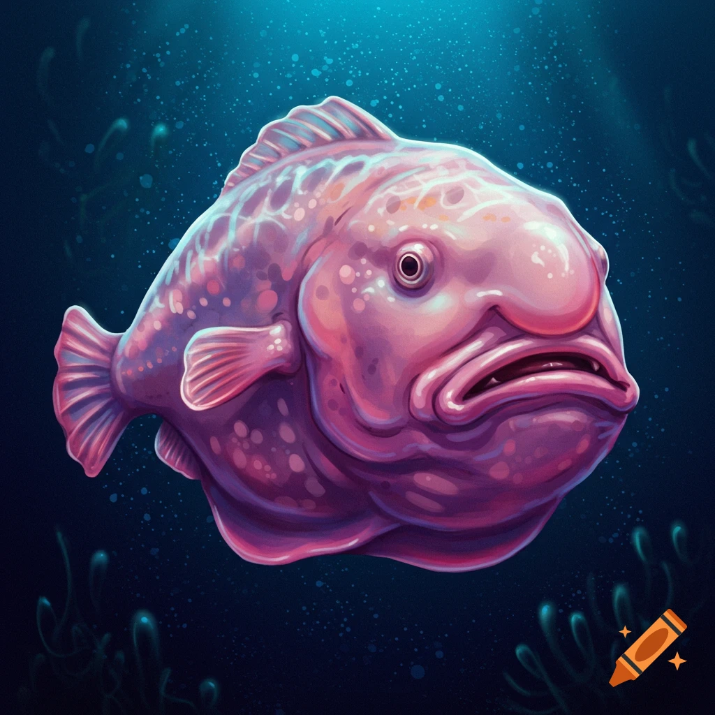 Blob Fish Underwater