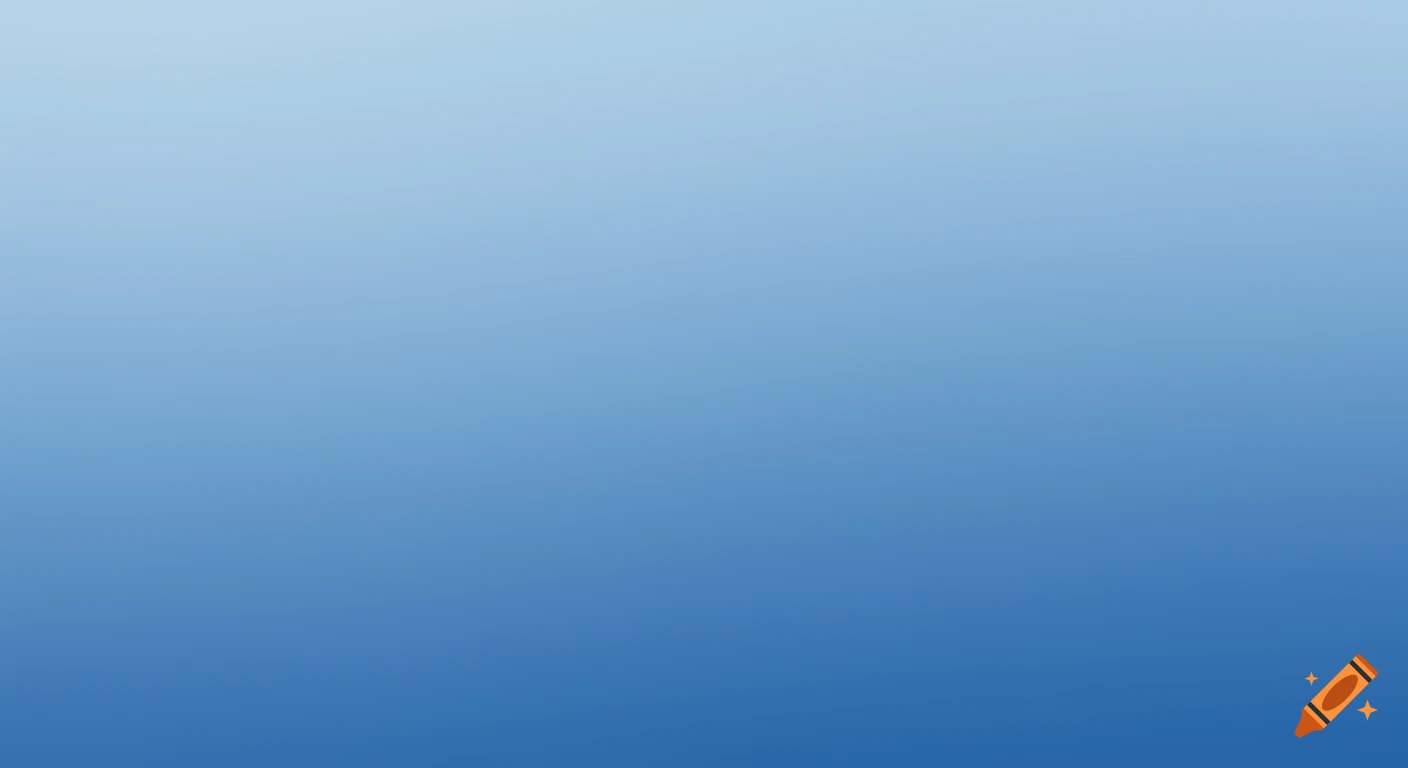 A blue gradient background.