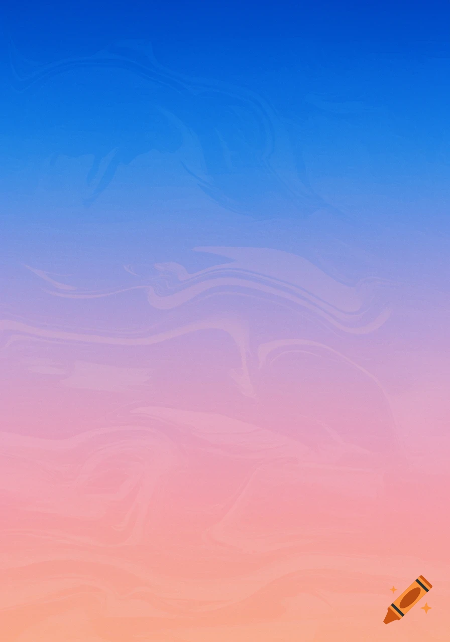 Blue to pink gradient background with subtle texture.