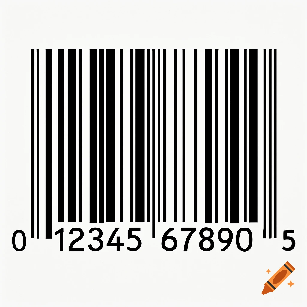 A black and white UPC-A barcode with the numbers 012345678905.