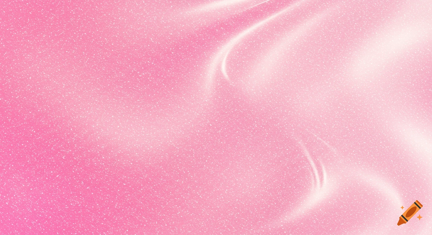 Pink abstract background with sparkle texture and light waves.