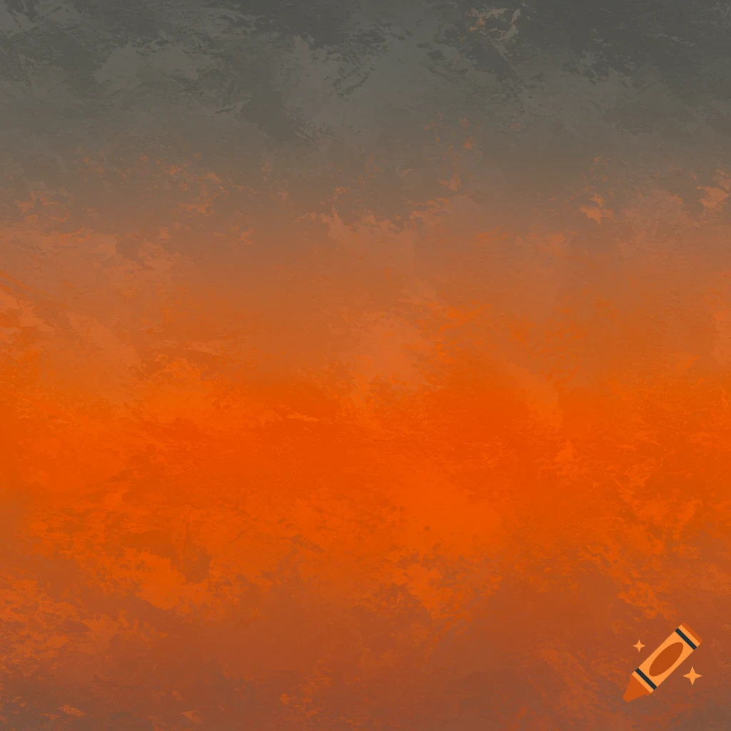 Abstract gray to orange gradient background with texture.