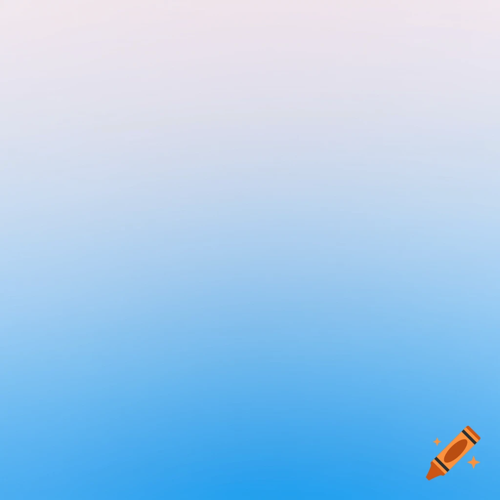 A vertical gradient background fading from light pink to bright blue.