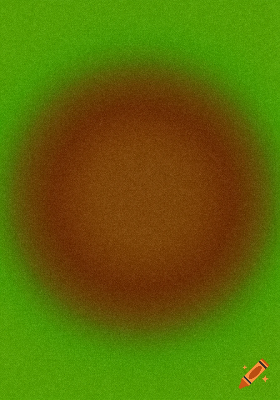 Abstract gradient background with green border fading to brown center.