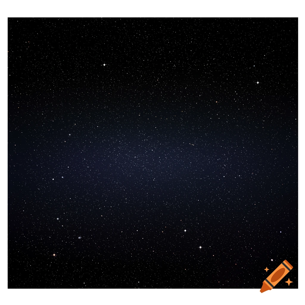 A starry night sky filled with numerous stars.