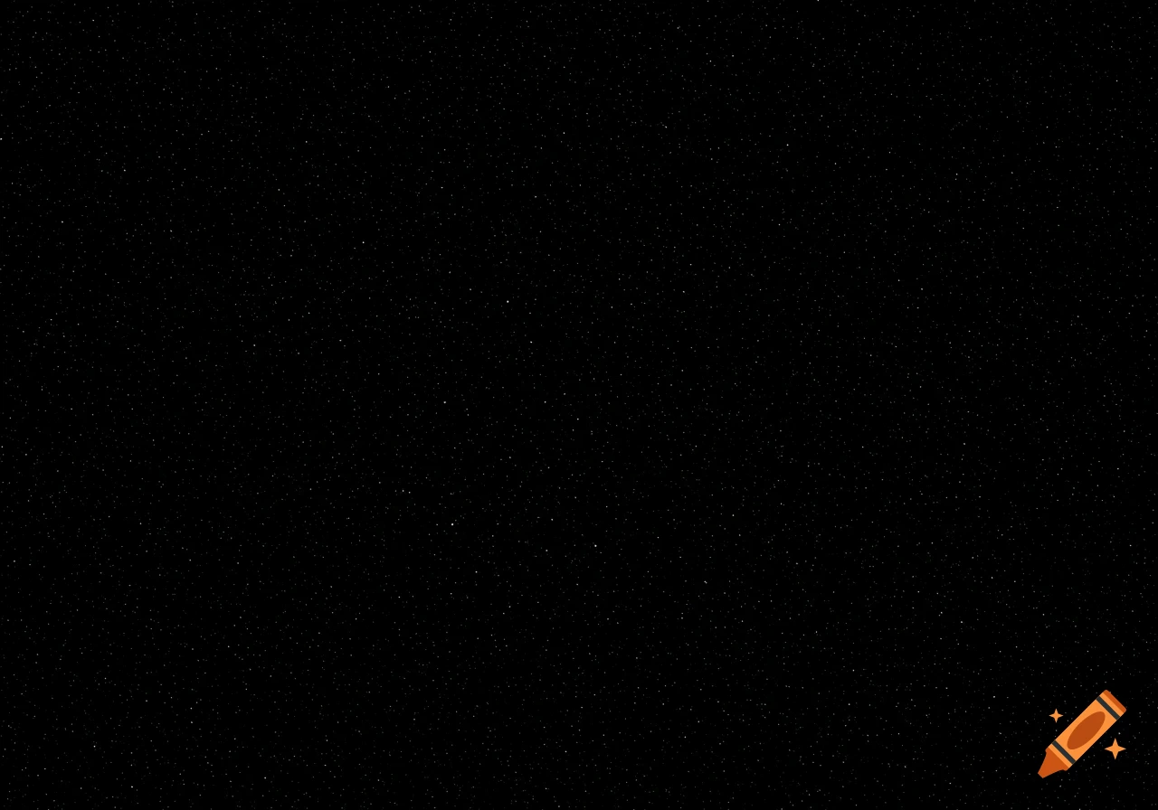 A black sky filled with countless small white stars.