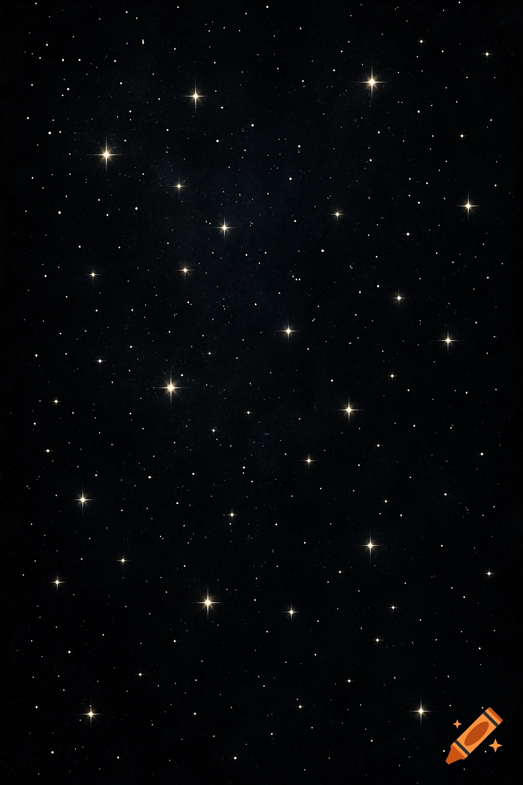 Stars on a black background.